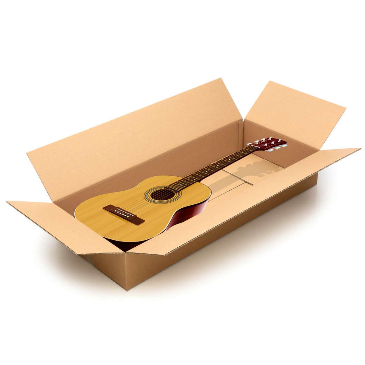 Achetez un boîtes d expédition de guitares 1180 x 475 x 165 mm sur