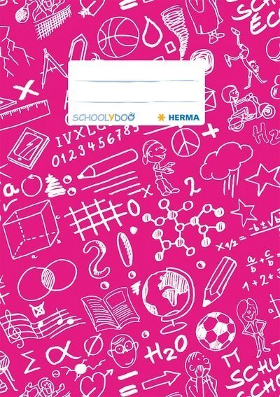 HERMA 19420 10x Heftschoner A5 SCHOOLYDOO pink