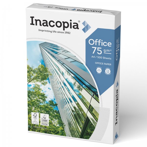 2500 Blatt DIN A4 Inacopia Office 75 Premium Kopierpapier