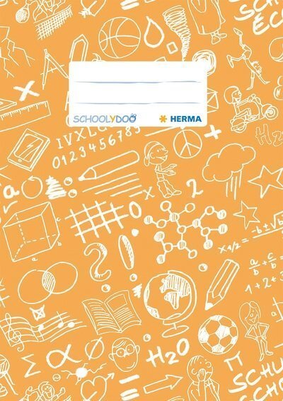 HERMA 19416 10x Heftschoner A5 SCHOOLYDOO orange